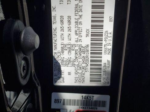 Used 2024 Toyota Tundra 1794 Edition AWD/4WD image 30