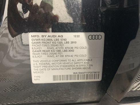 Used 2023 Audi SQ5 Premium Plus w/ Premium Plus Package AWD/4WD image 12