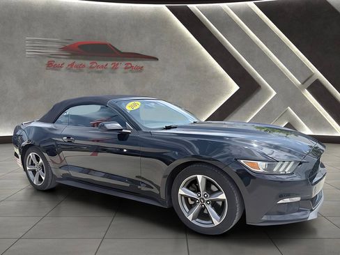 Used 2016 Ford Mustang Convertible w/ Equipment Group 051A RWD image 1