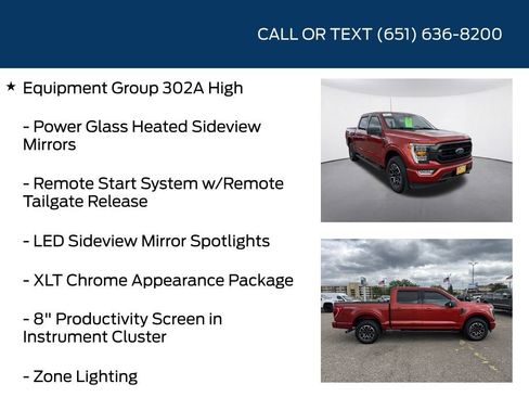 Used 2023 Ford F150 XLT w/ Equipment Group 302A High AWD/4WD image 11