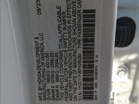 Certified 2023 Honda Accord EX image 25