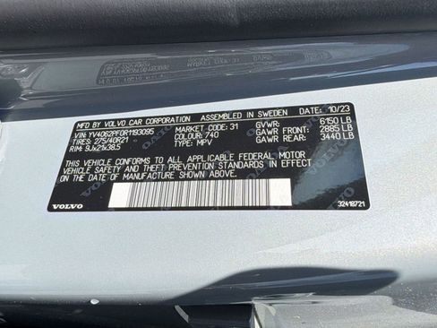 Certified 2024 Volvo XC90 B6 Ultimate w/ Protection Package image 22