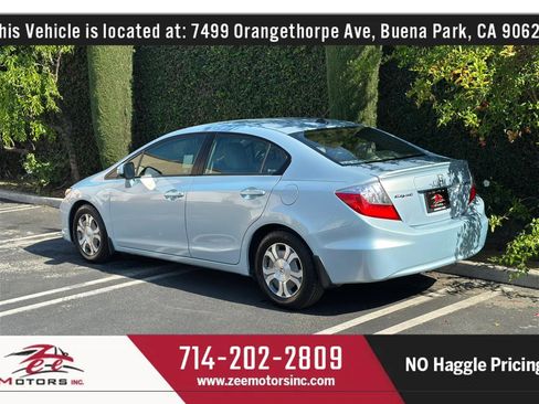 Used 2012 Honda Civic Hybrid Sedan image 8