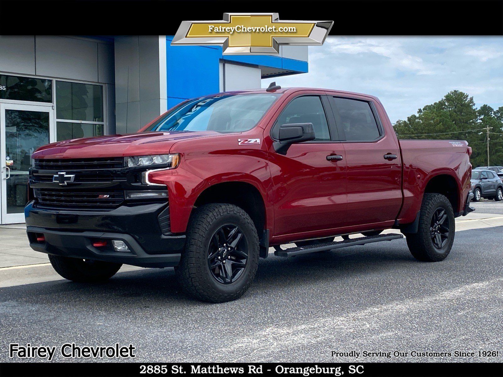 Used 2021 Chevrolet Silverado 1500 LT Trail Boss w/ Bed Protection Package AWD/4WD image 1