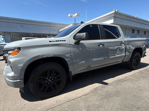 Used 2024 Chevrolet Silverado 1500 Custom w/ Turbomax Blackout Package RWD image 2