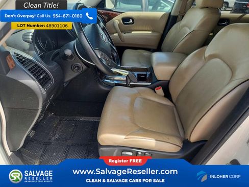 Used 2017 Nissan Armada Platinum w/ Captain Seat Package RWD image 9