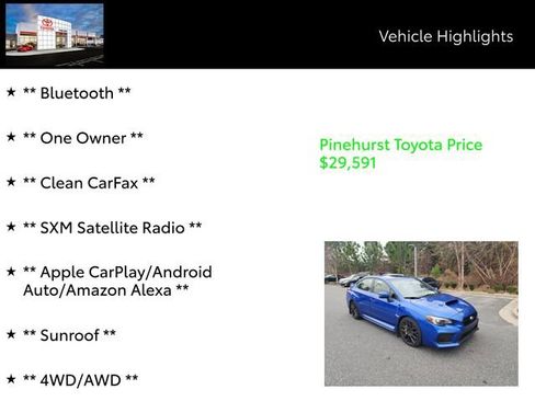 Used 2019 Subaru WRX STI Limited image 7