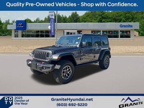Used 2025 Jeep Wrangler Unlimited Rubicon AWD/4WD image 1