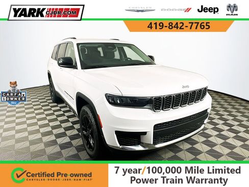 Certified 2023 Jeep Grand Cherokee L Laredo w/ Luxury Tech Group I AWD/4WD image 1