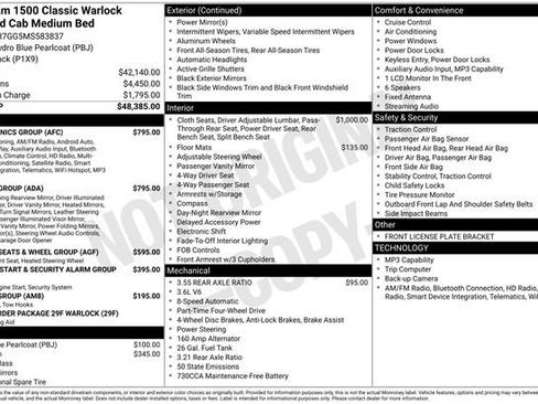 Used 2021 RAM 1500 Classic Warlock w/ Luxury Group AWD/4WD image 11