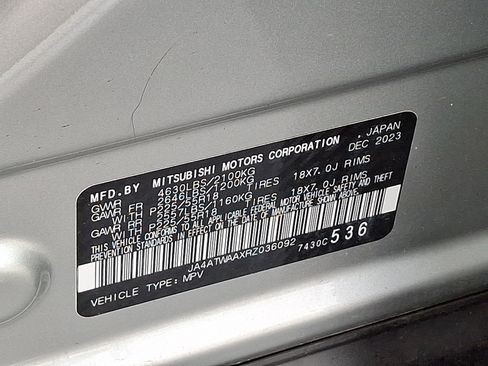 Used 2024 Mitsubishi Eclipse Cross SE AWD/4WD image 26