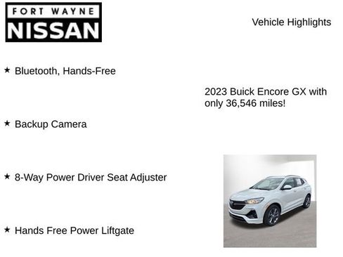 Used 2023 Buick Encore GX Select w/ Sport Touring Package FWD image 8