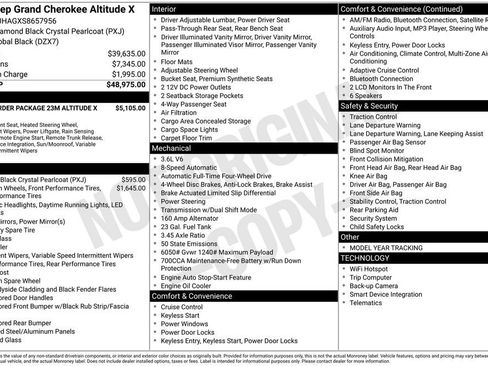 Used 2025 Jeep Grand Cherokee Altitude image 4