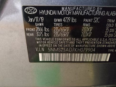 Used 2019 Hyundai Santa Fe SE FWD image 33