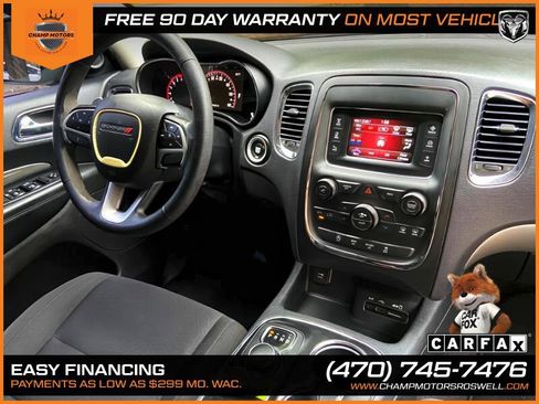 Used 2017 Dodge Durango SXT w/ 3rd Row Seating Group image 32