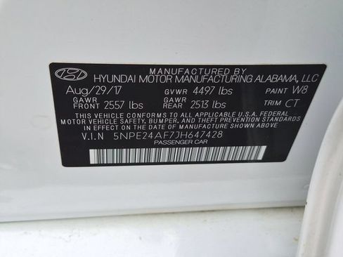 Used 2018 Hyundai Sonata SE FWD image 32