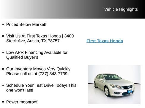 Used 2013 Honda Accord EX-L image 9