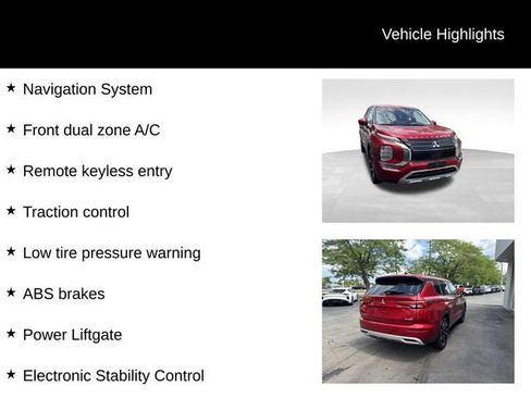 Used 2024 Mitsubishi Outlander 4WD Plug-In Hybrid image 7