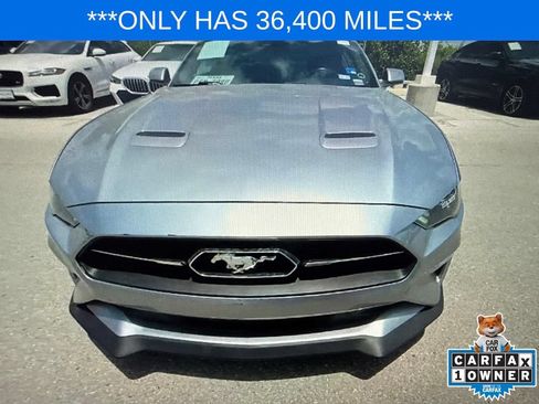 Used 2021 Ford Mustang Premium w/ Pony Package RWD image 2