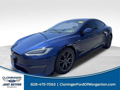 Used 2021 Tesla Model S Plaid AWD/4WD image 1