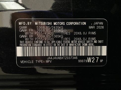 New 2026 Mitsubishi Outlander LE AWD/4WD image 32