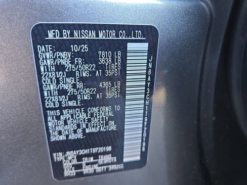 New 2026 Nissan Armada Platinum Reserve image 39