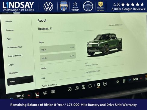 Used 2023 Rivian R1T Adventure image 21