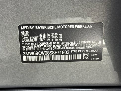 Used 2025 BMW 330i Sedan w/ Convenience Package RWD image 20