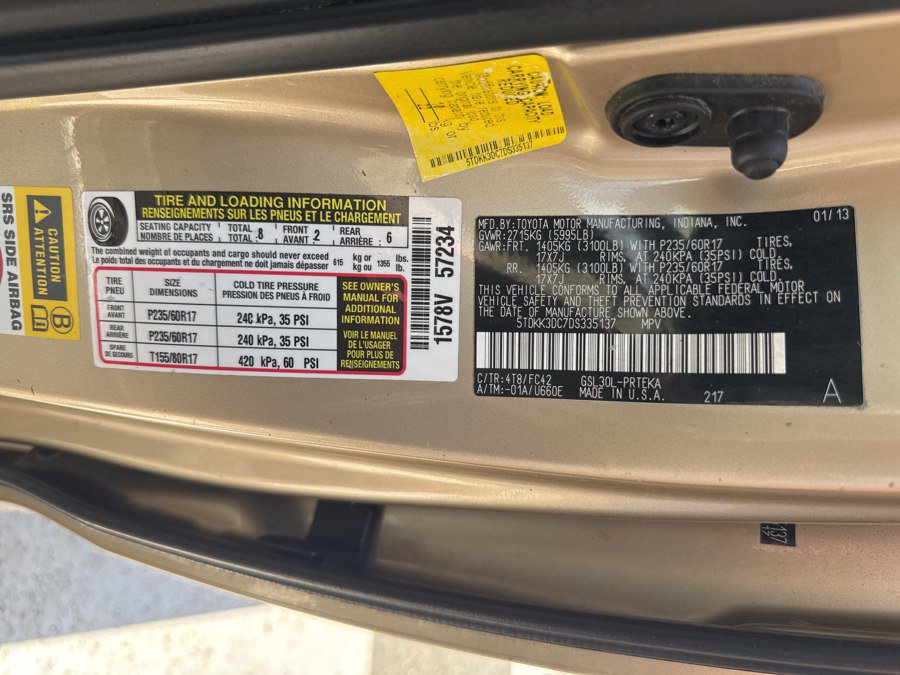 Used 2013 Toyota Sienna LE FWD image 42