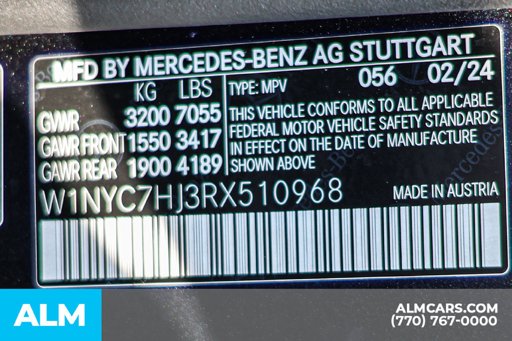 Used 2024 Mercedes-Benz G 63 AMG 4MATIC w/ Night Package Magno image 58