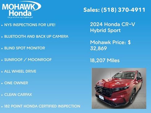 Certified 2024 Honda CR-V Sport image 8