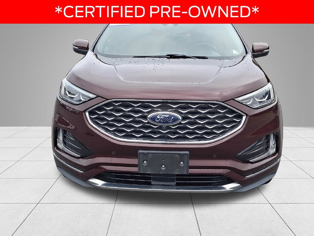 Certified 2020 Ford Edge Titanium w/ Equipment Group 301A AWD/4WD image 2