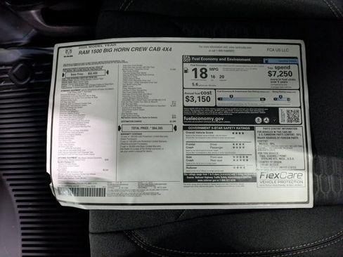 New 2026 RAM 1500 Big Horn w/ Night Edition AWD/4WD image 16