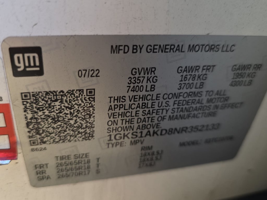 Used 2022 GMC Yukon SLE RWD image 33