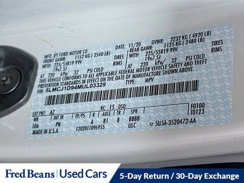 Certified 2021 Lincoln Corsair AWD w/ Premium Package image 35