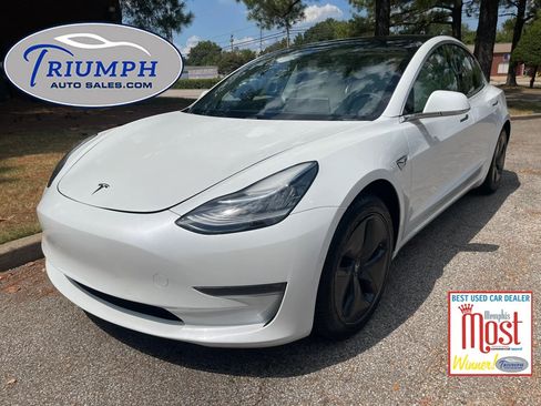Used 2020 Tesla Model 3 Long Range AWD/4WD image 1