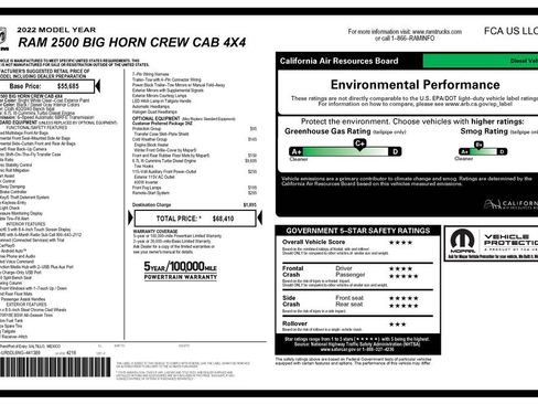 Used 2022 RAM 2500 Big Horn w/ Cold Weather Group AWD/4WD image 4