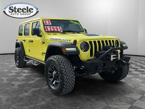 Used 2023 Jeep Wrangler Unlimited Rubicon 4xe w/ Steel Bumper Group image 7