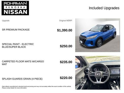 Certified 2023 Nissan Kicks SR w/ SR Premium Package FWD image 4