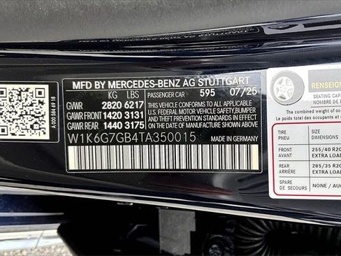 New 2026 Mercedes-Benz S 580 S 580 4MATIC Sedan image 16