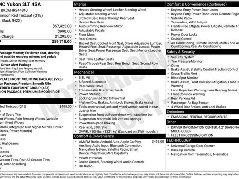 Used 2017 GMC Yukon SLT image 6