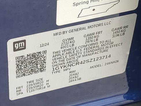 New 2025 Cadillac XT5 Premium Luxury w/ Technology Package image 59