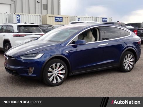 Used 2019 Tesla Model X P100D AWD/4WD image 1