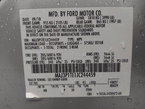 Used 2018 Ford EcoSport SE image 33