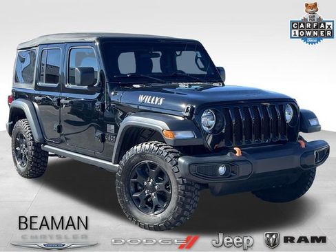 Certified 2022 Jeep Wrangler Unlimited Sport image 1