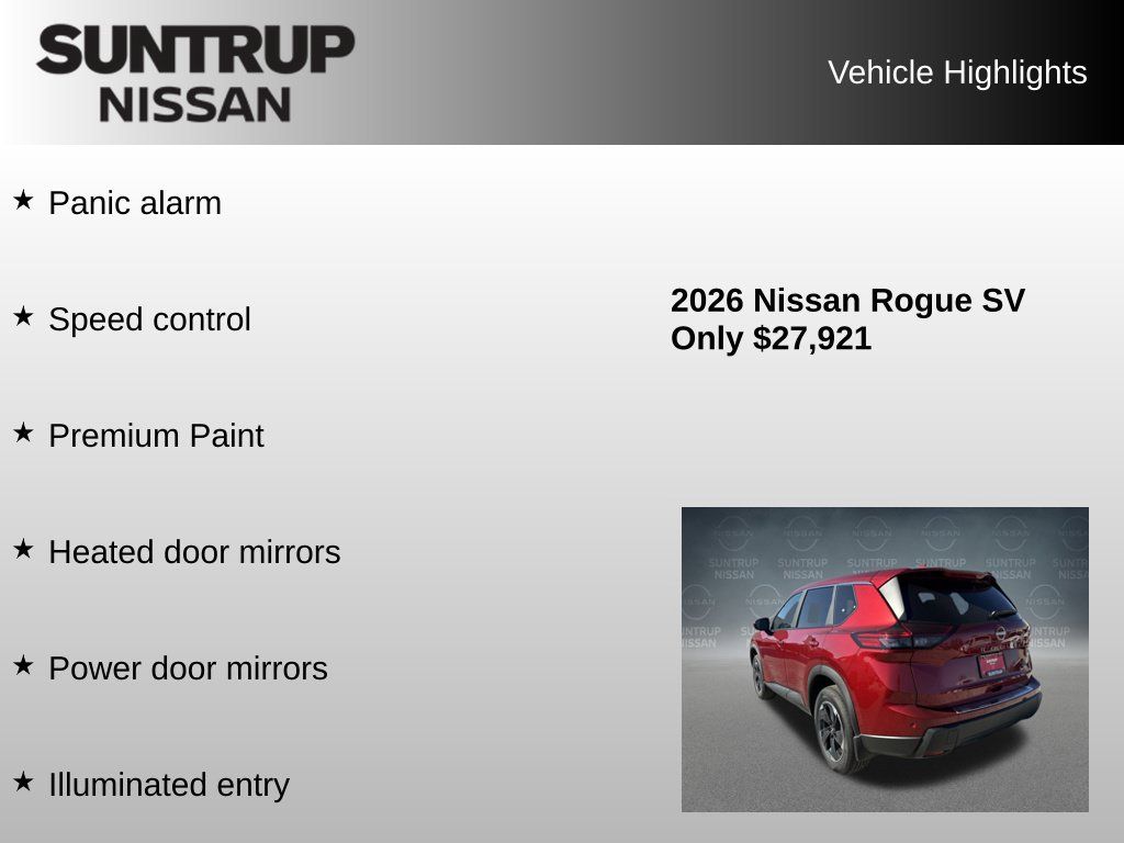 Certified 2026 Nissan Rogue SV AWD/4WD image 45