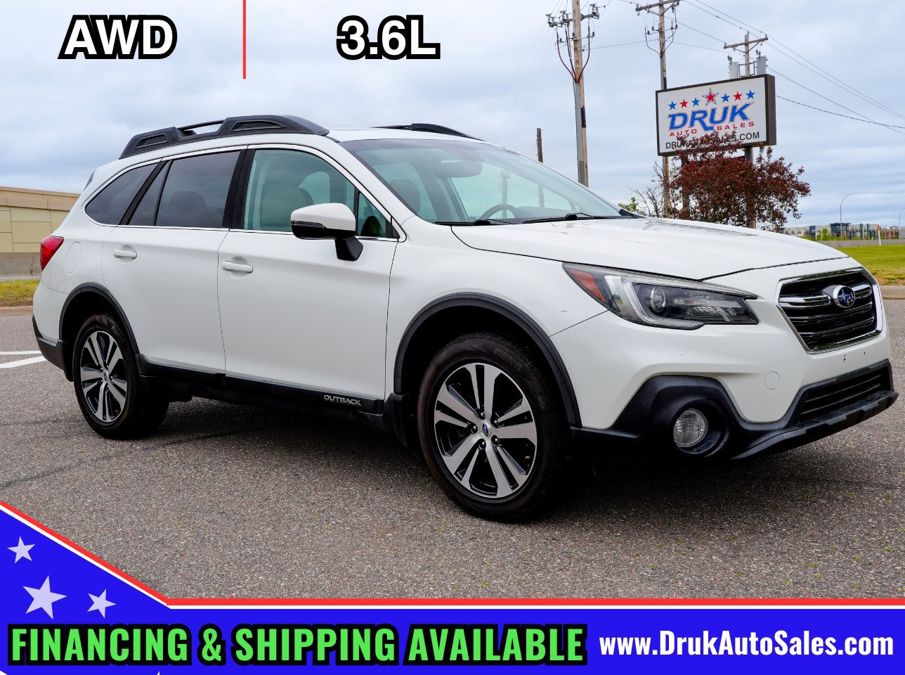Used 2018 Subaru Outback 3.6R Limited AWD/4WD image 1