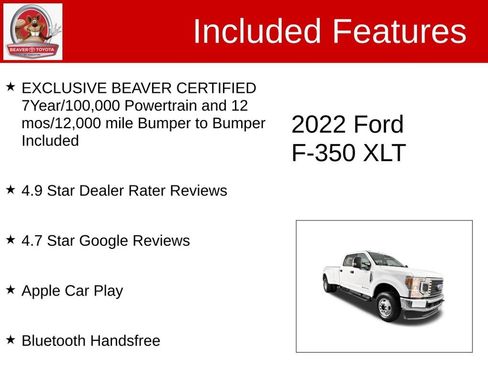 Used 2022 Ford F350 XLT AWD/4WD image 4
