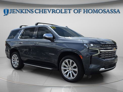 Used 2021 Chevrolet Tahoe Premier RWD image 1
