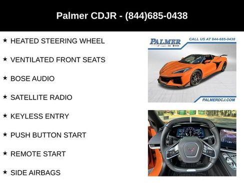 Used 2024 Chevrolet Corvette Z06 w/ Z07 Performance Package RWD image 12
